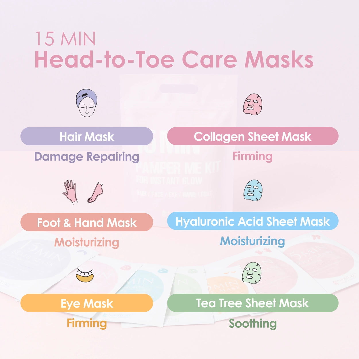 15 Min Pamper Me Kit (7pc)