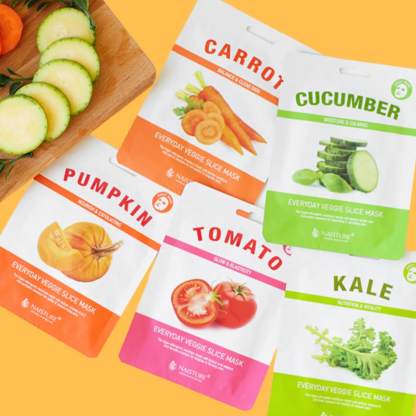 15 Min Nourish Me Kit – K-Beauty Self-Care (10-Pack Face Mask Set)