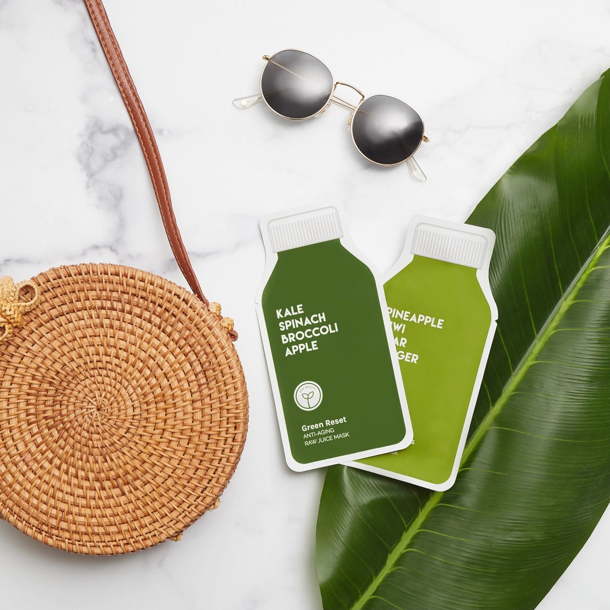 Green Reset Anti-Aging Raw Juice Sheet Mask